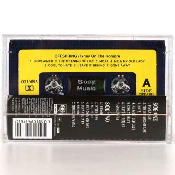 The Offspring - Ixnay On The Hombre Album Korean Cassette Tape Korea