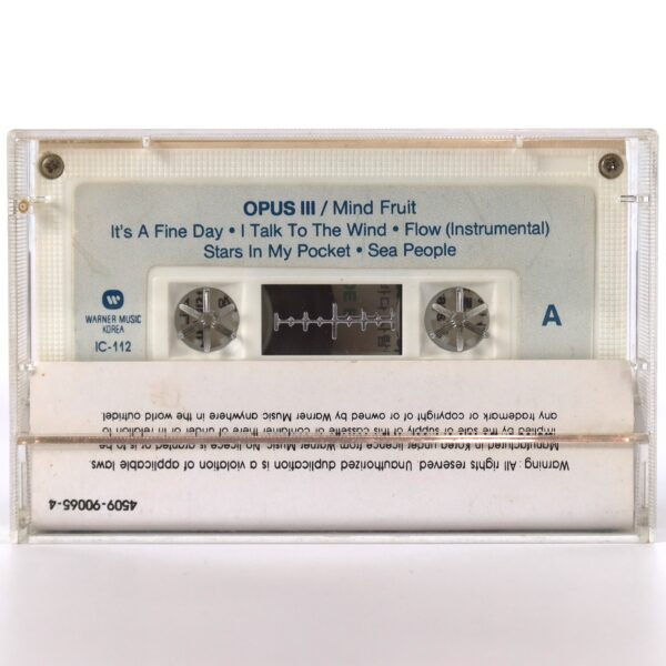 Opus III - Mind Fruit Album Korean Cassette Tape Korea