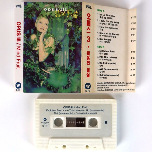 Opus III - Mind Fruit Album Korean Cassette Tape Korea
