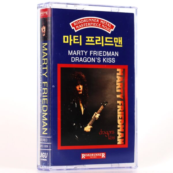 Marty Friedman - Dragon's Kiss Album Korean Cassette Tape Korea