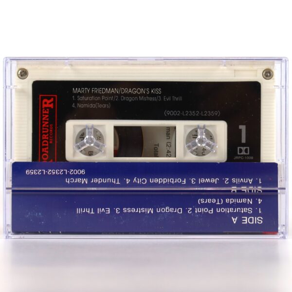 Marty Friedman - Dragon's Kiss Album Korean Cassette Tape Korea