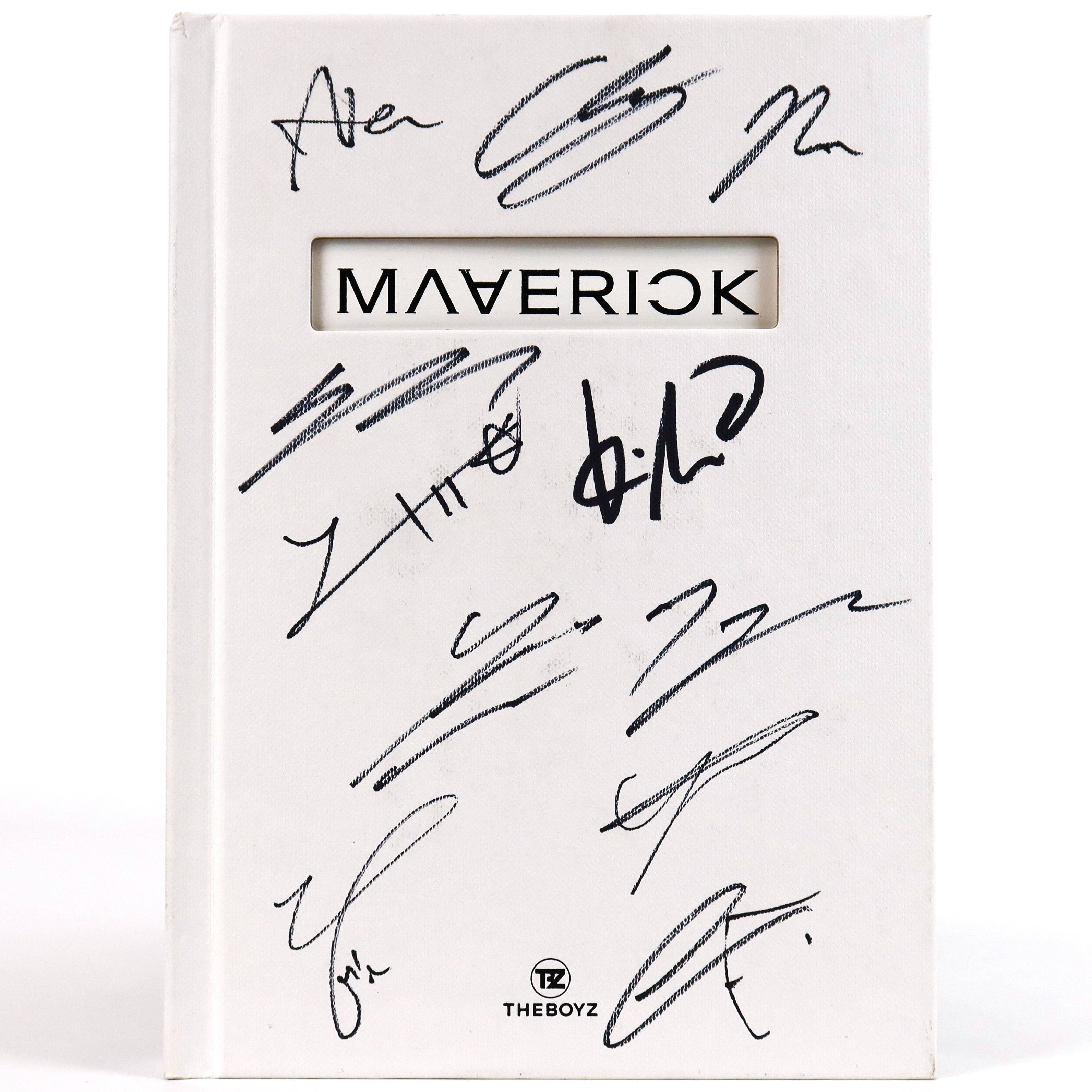 The Boyz - Maverick [Mood Ver.] 3rd Single Album Signed CD