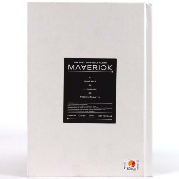 The Boyz - Maverick [Mood Ver.] 3rd Single Album Signed CD Promo 2021