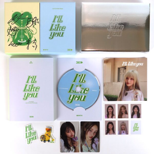 IMG_2131 Illit - I'll Like You 2nd Mini Album Signed Autographed CD Promo K-Pop 2024