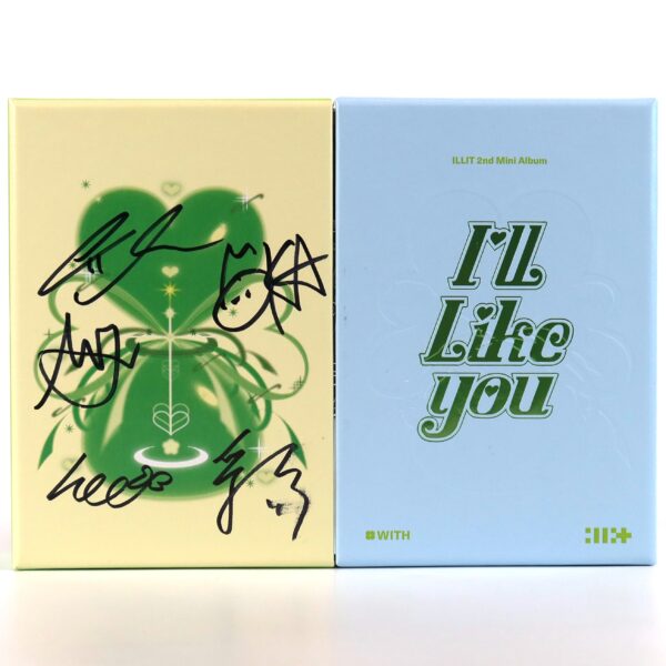 IMG_2135 Illit - I'll Like You 2nd Mini Album Signed Autographed CD Promo K-Pop 2024