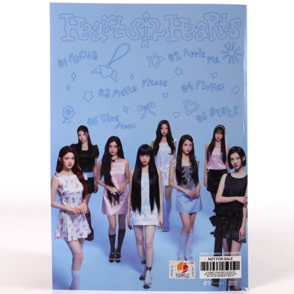 Hearts2Hearts - Focus 1st Mini Album Signed Autographed CD Promo 2025 K-Pop