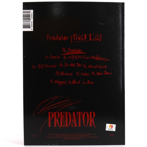 Lee Gi Kwang - Predator [Hunt Ver.] Album Signed Autographed Promo CD Beast 2023