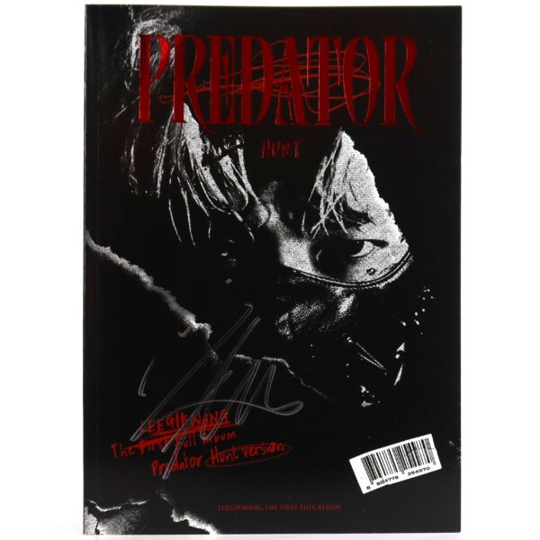 Lee Gi Kwang - Predator [Hunt Ver.] Album Signed Autographed Promo CD Beast 2023