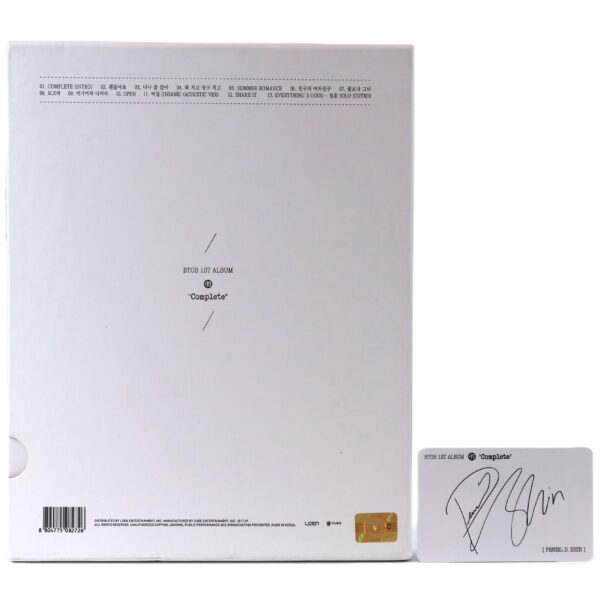 BTOB - Complete 1st Album CD Peniel PC K-Pop 2017 [read]