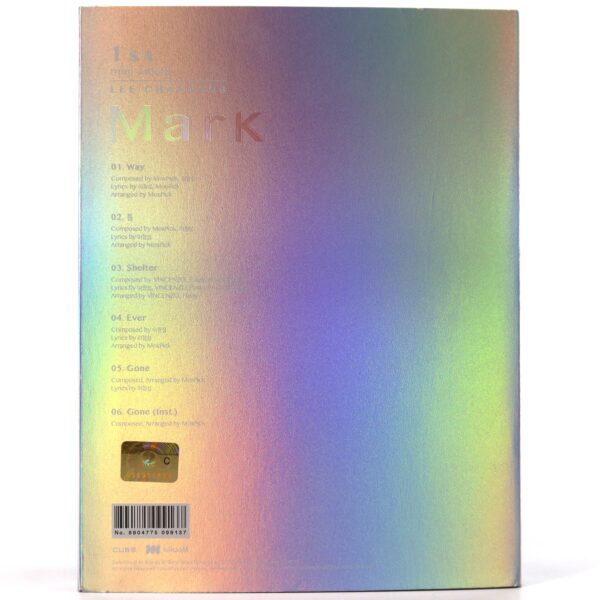 IMG_2300 Lee Changsub - Mark Album CD No Photocard K-Pop 2018 BTOB