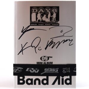 Day6 - Band Aid [Rock Band Ver.] 9th Mini Album Signed Promo CD Album K-Pop 2024
