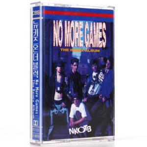 New Kids On The Block - No More Games Album Cassette Tape Korea NKOTB