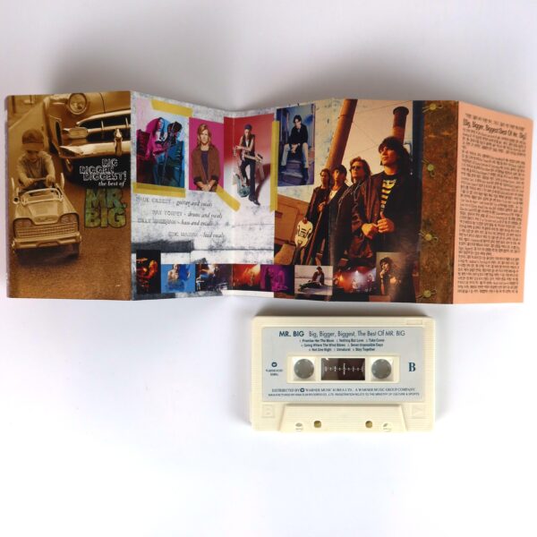 Big, Bigger, Biggest: The Best Of Mr. Big Album Korean Cassette Tape Korea
