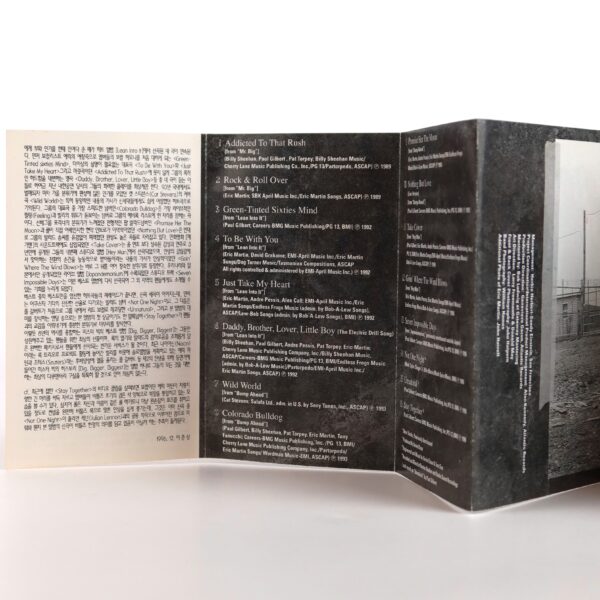 Big, Bigger, Biggest: The Best Of Mr. Big Album Korean Cassette Tape Korea