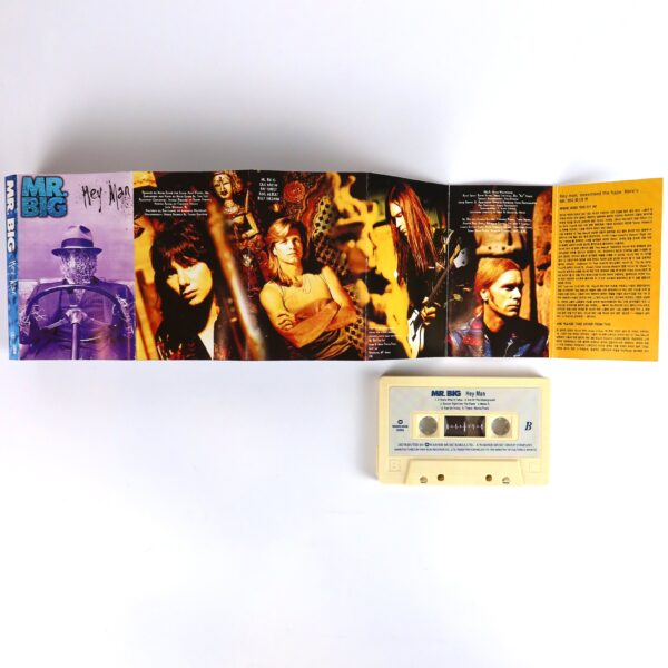 Mr. Big - Hey Man Album Korean Cassette Tape Korea