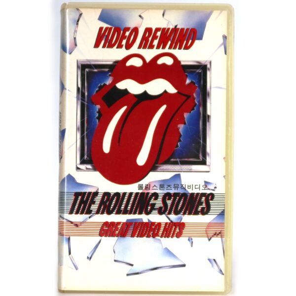 Video Rewind: The Rolling Stones' Great Video Hits Korean VHS [NTSC] Korea