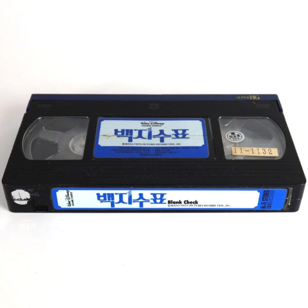 Blank Check (1994) Korean VHS Rental [NTSC] Korea Disney