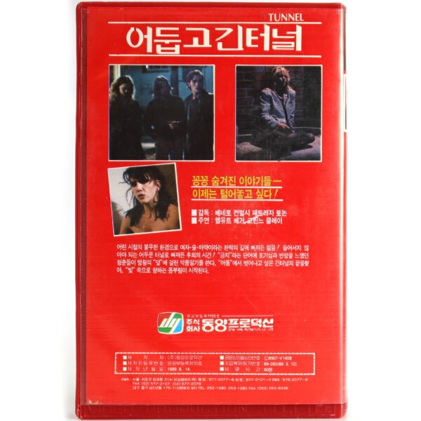 Fatal Fix (1980) Korean VHS [NTSC] Korea Italy Eroina Tunnel English Dub