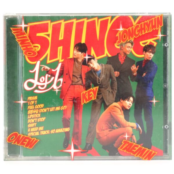 Shinee - 1 of 1 5th Album CD No Cap Sheet K-Pop 2016