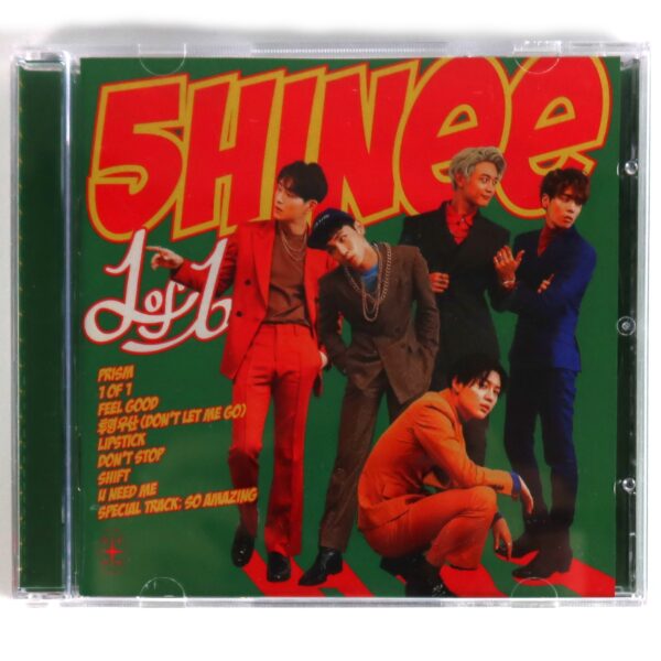 Shinee - 1 of 1 5th Album CD No Cap Sheet K-Pop 2016