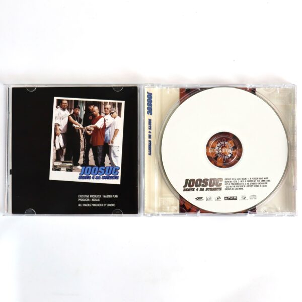 IMG_9361 Joosuc - Beatz 4 Da Streetz Album CD K-Rap Korean Hip Hop 2001