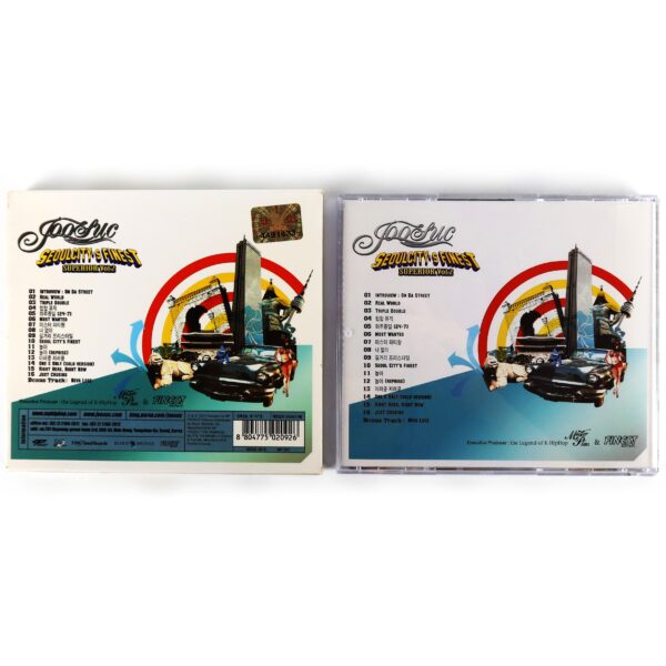 IMG_9380 Joosuc - Seoul City's Finest Album CD K-Rap Korean Hip Hop 2005
