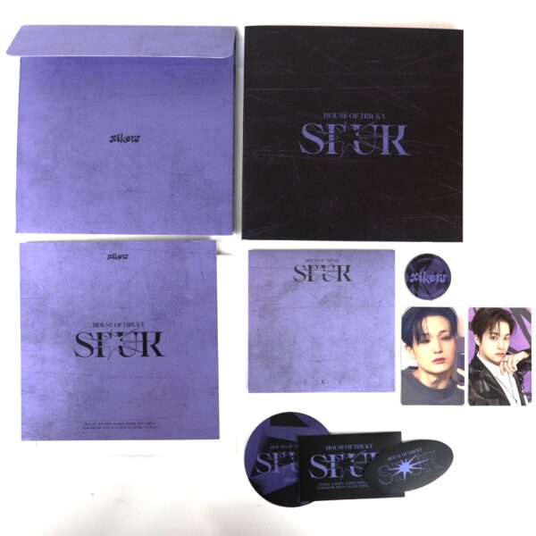 Xikers - House of Tricky: Spur [X Ver.] 5th Mini Album Signed CD Promo 2025