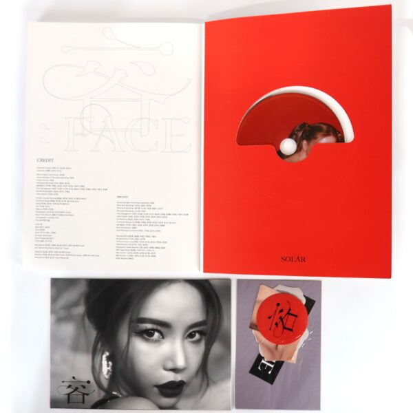 Solar - Face [Persona Ver.] 1st Mini Album Signed CD Promo 2022 Mamamoo