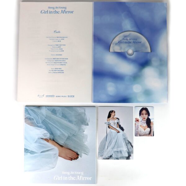 IMG_9553 Hong Jin Young - Color Mood Signed Single Album CD Promo Girl In The Mirror