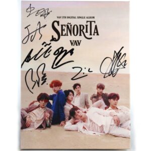 IMG_9558 VAV - Senorita Signed Autographed 5th Digital Single Album CD 2018