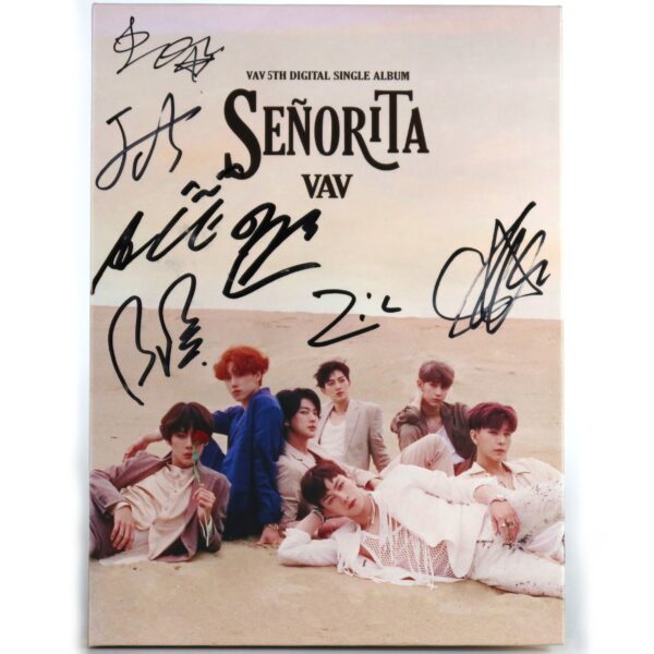 IMG_9558 VAV - Senorita Signed Autographed 5th Digital Single Album CD 2018
