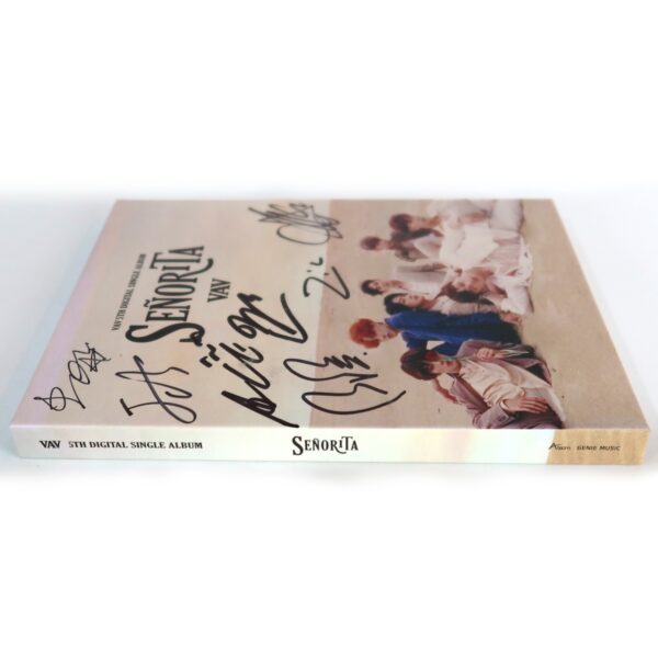 IMG_9561 VAV - Senorita Signed Autographed 5th Digital Single Album CD 2018