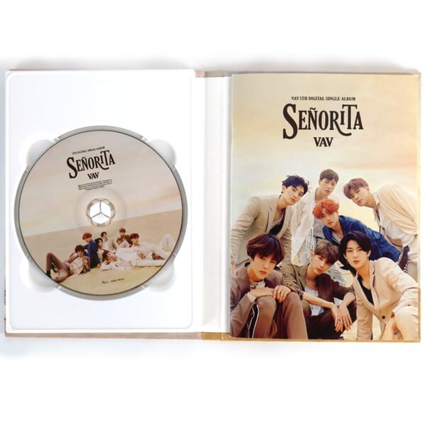 IMG_9562 VAV - Senorita Signed Autographed 5th Digital Single Album CD 2018
