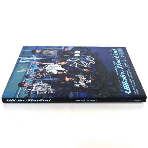 Drippin - Villain: The End [X Ver.] 1st Album Signed Autographed CD Promo 2022