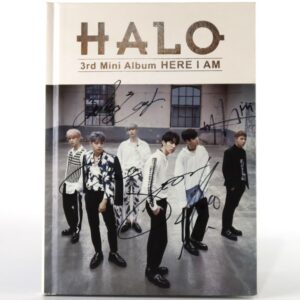 IMG_9589 Halo - Here I Am 3rd Mini Album Signed Autographed CD Promo K-Pop 2017