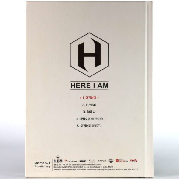 IMG_9590 Halo - Here I Am 3rd Mini Album Signed Autographed CD Promo K-Pop 2017