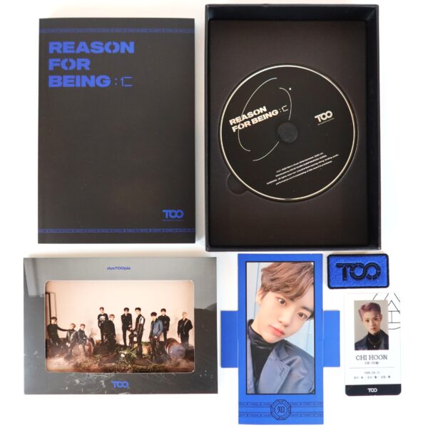 Too - Reason For Being [Dystopia Ver.] 1st Mini Album Signed Promo CD 2020 To1