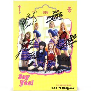IMG_9613 S.I.S - Say Yes! 2nd Single Album Signed Autographed CD Promo K-Pop 2018 SIS