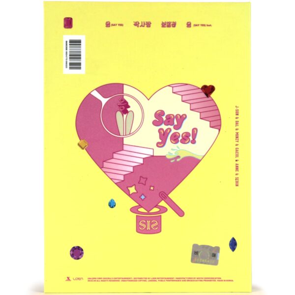IMG_9614 S.I.S - Say Yes! 2nd Single Album Signed Autographed CD Promo K-Pop 2018 SIS