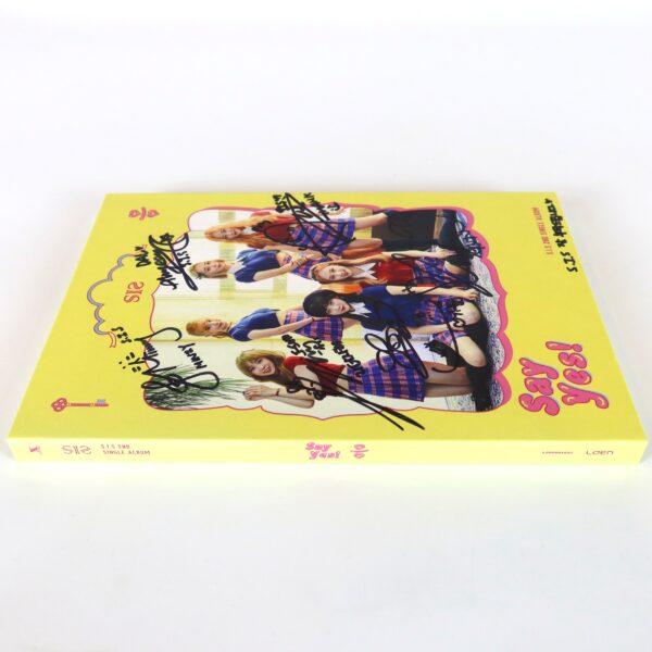 IMG_9615 S.I.S - Say Yes! 2nd Single Album Signed Autographed CD Promo K-Pop 2018 SIS