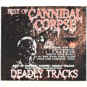 Cannibal Corpse - Deadly Tracks - Best Of Korean Album CD + Poster Korea