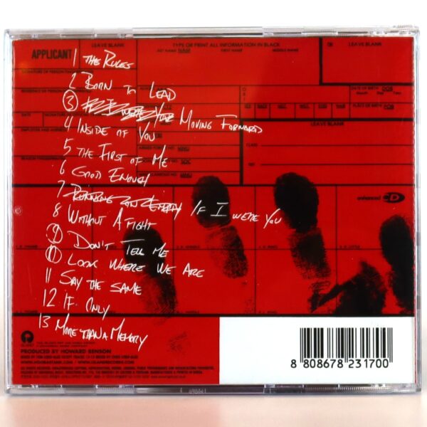 Hoobastank - Every Man For Himself Korean Album CD + Insert Korea