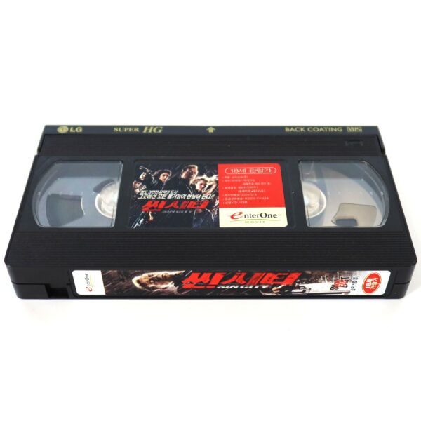 Sin City (2005) Korean VHS Rental [NTSC] Korea Frank Miller Bruce Willis