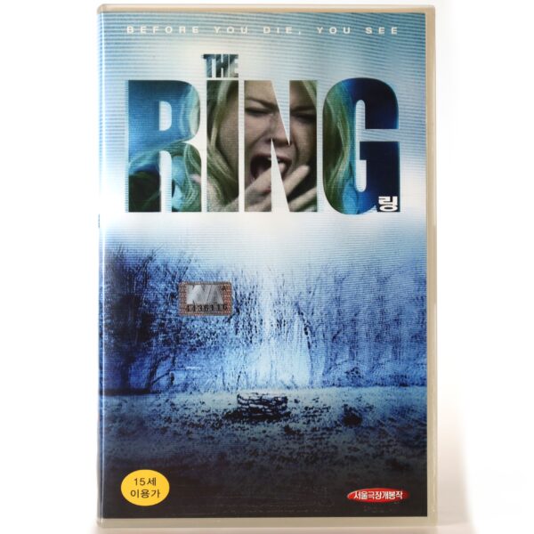 The Ring (2002) Korean VHS Rental [NTSC] Korea Remake Naomi Watts Horror