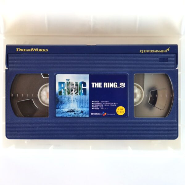 The Ring (2002) Korean VHS Rental [NTSC] Korea Remake Naomi Watts Horror