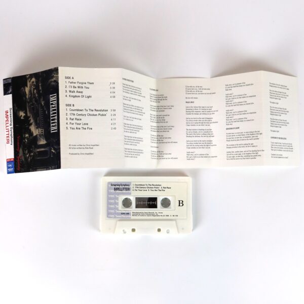 Impellitteri - Screaming Symphony Korean Album Cassette Tape Korea
