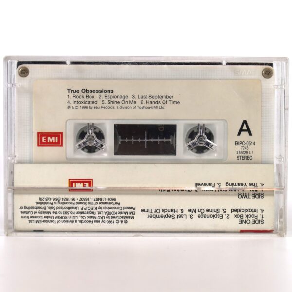 Marty Friedman - True Obsessions Album Korean Cassette Tape Korea