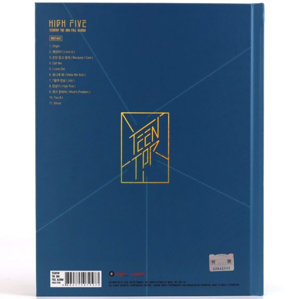 Teen Top - High Five 2nd Album Signed Autographed CD Promo K-Pop 2017