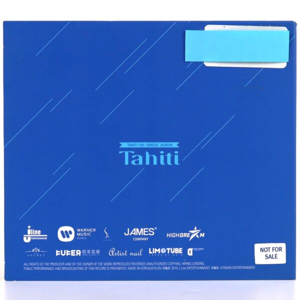 IMG_2702 Tahiti - I Want To Know Your Mind 5th Single Album Signed CD Promo K-Pop 2016