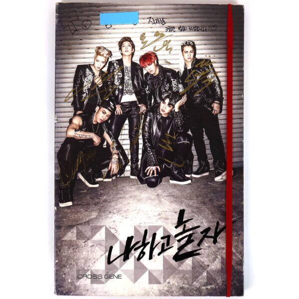 Cross Gene - Play With Me 2nd Mini Album Signed CD Promo 2015 Na Hago Nolja